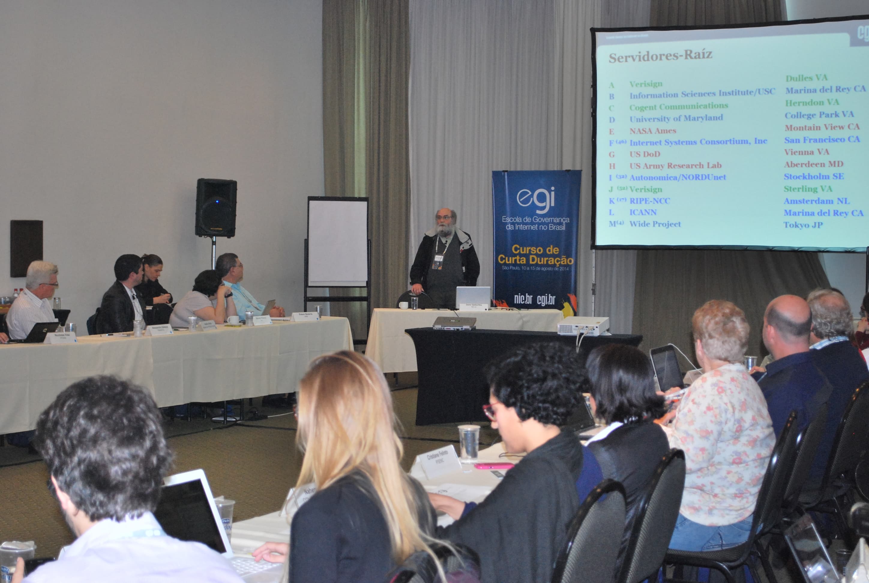 Primeira edição do curso da EGI.